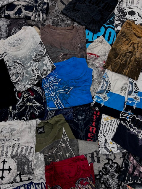 Discover a world of style and self-expression with graphic and single stitch tees. These tees offer versatility and authenticity for your casual wardrobe. Express your personality and make a statement.
